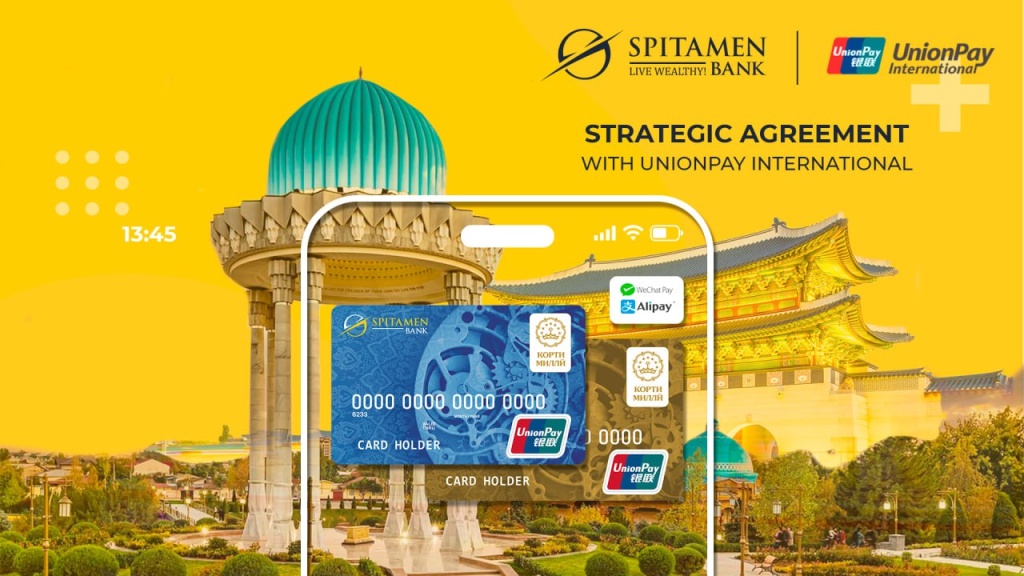 Spitamen Bank expands cooperation with UnionPay International ...